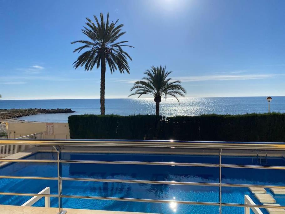 Seaview Lovers At 1St Line With Pool Santa Pola Buitenkant foto
