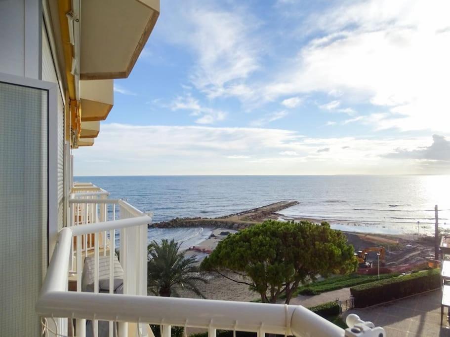 Seaview Lovers At 1St Line With Pool Santa Pola Buitenkant foto