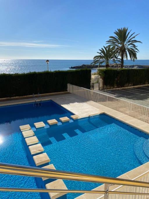 Seaview Lovers At 1St Line With Pool Santa Pola Buitenkant foto